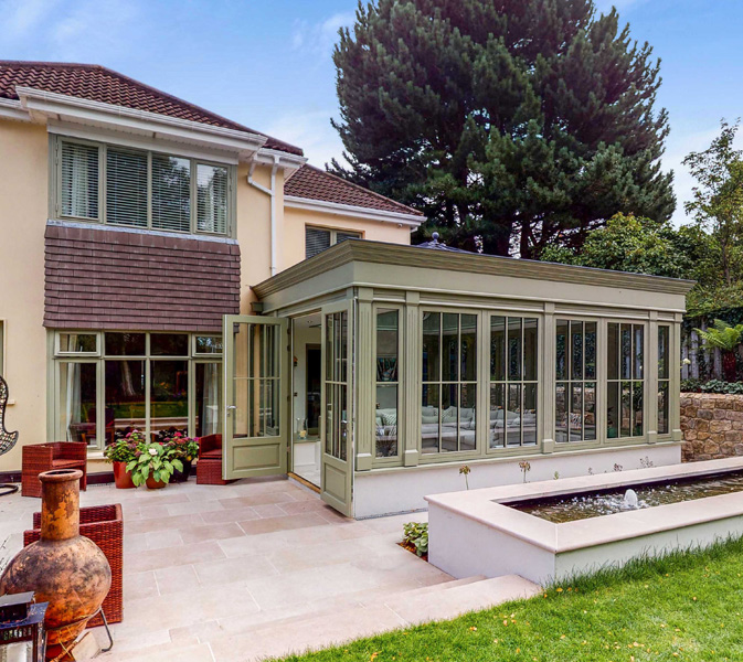 Timber Orangery by Norman Pratt